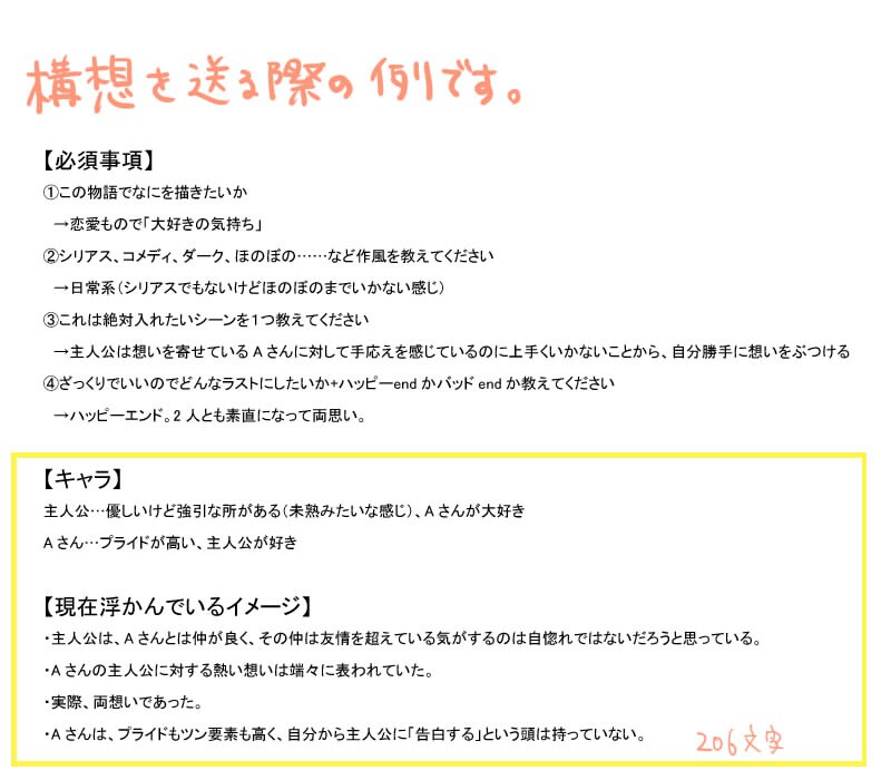 あなたの考えをまとめて物語にします オリジナルストーリーを作るお手伝いします（一次創作のみ イメージ1