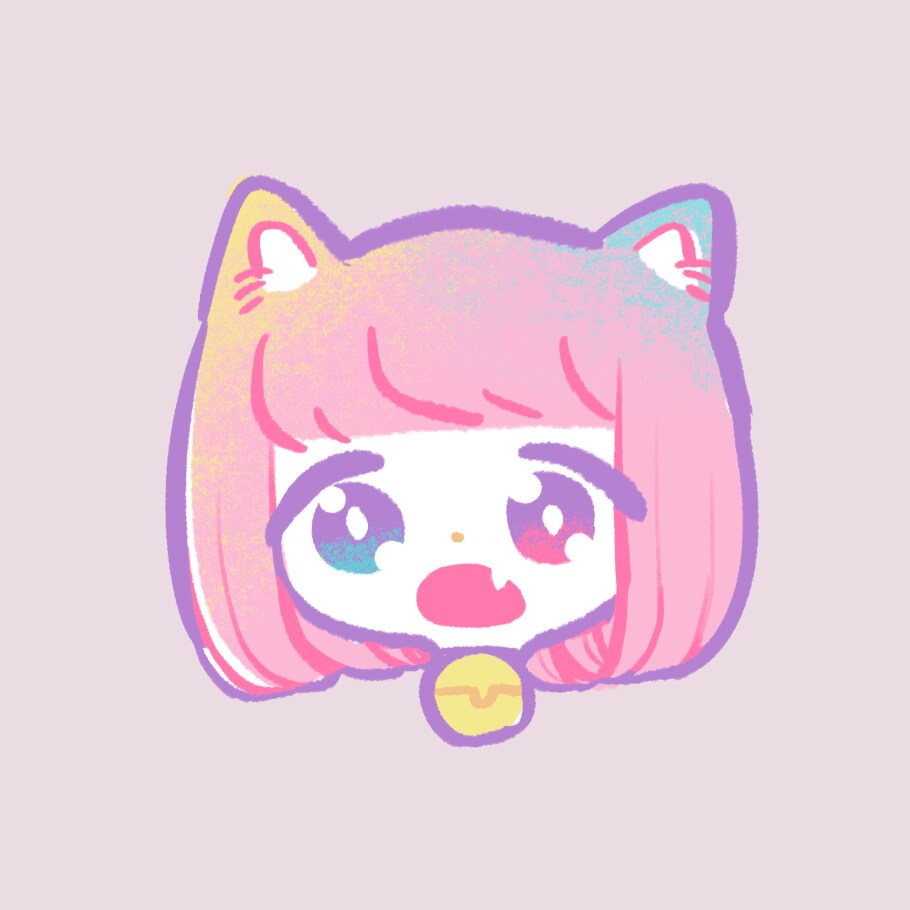あなただけのSNSアイコン描きます ◉カラフルでぷにっとしたひとたちがあなたのアイコンを彩ります イメージ1