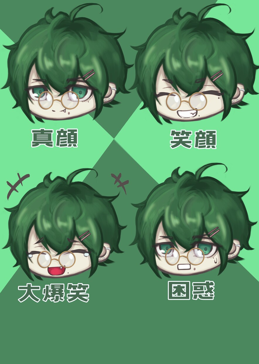 厚塗り風の塗り方でイラストを描きます あなただけのかっこかわいい作品を描きます。 イメージ6