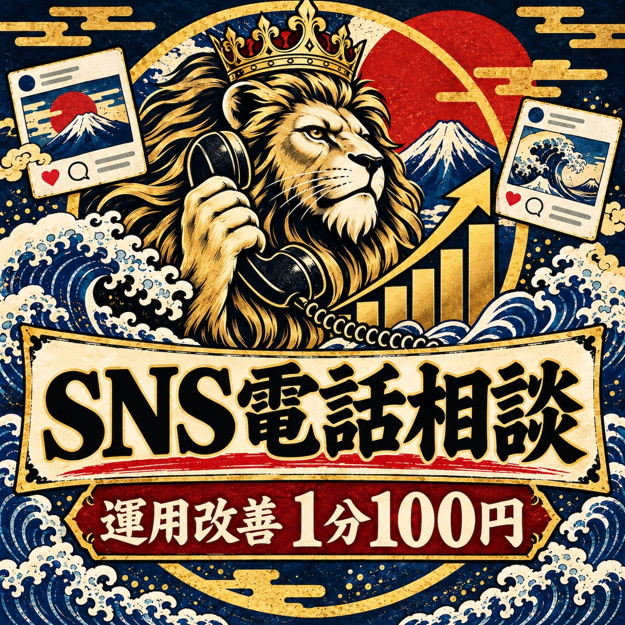 SNS運用の悩みを電話で整理し改善策を提案します 投稿・プロフィール・集客導線をその場で具体化します イメージ1