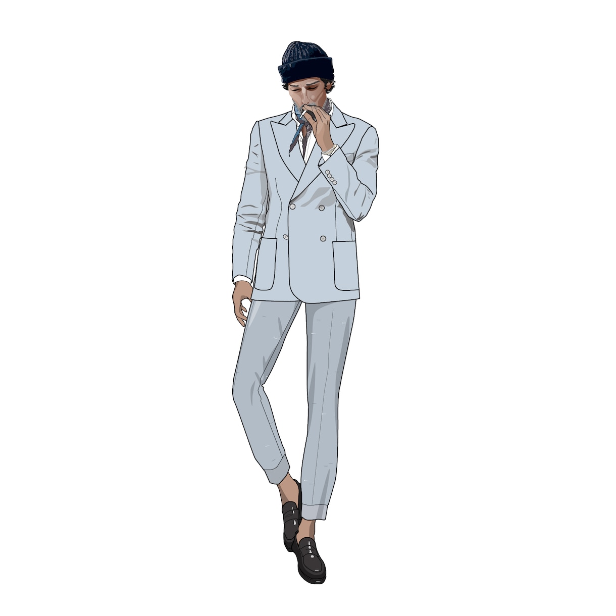 魅力伝わる、ファッションスタイル画お描きします 服のバランスがわかりやすい、イメージも伝わる！ イメージ3