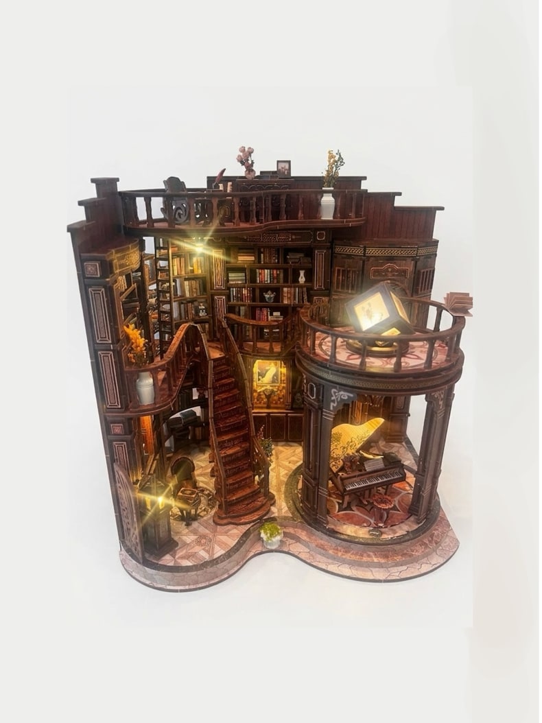 ミニチュアハウス・ドールハウスの制作代行します 『丁寧な仕上げ』で、真心を込めて制作いたします イメージ1