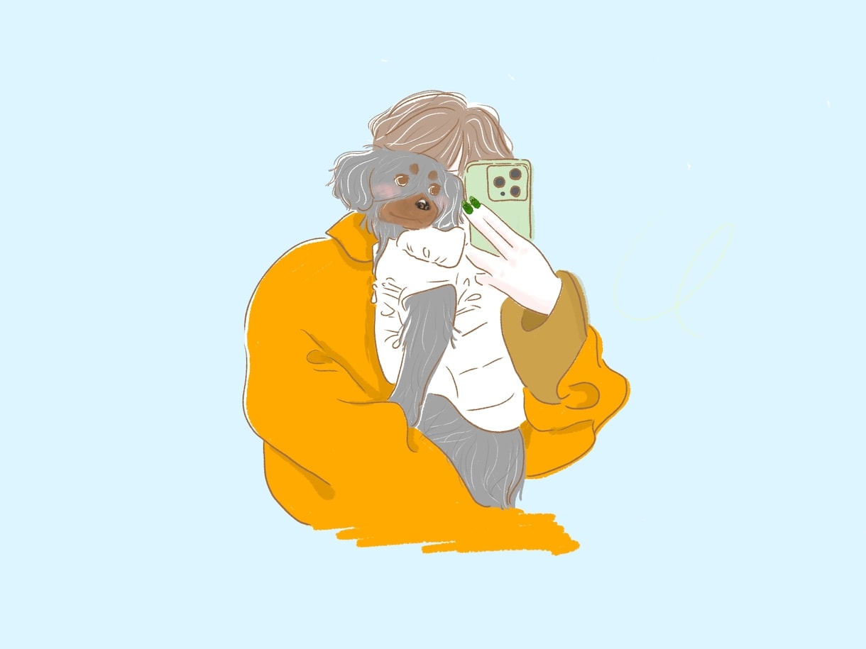商用◎あなたの『好き』を詰め込んだイラスト描きます 選べるイラストタッチ！オプションでグッズ販売も◎ イメージ9