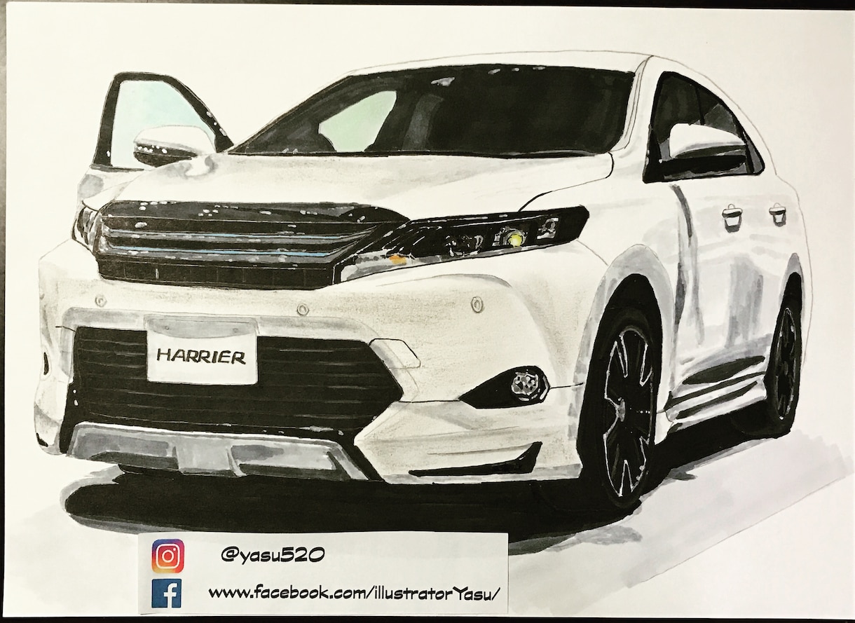 愛車のイラスト作成します 愛車の思い出残しませんか？プレゼントにも！ イメージ5