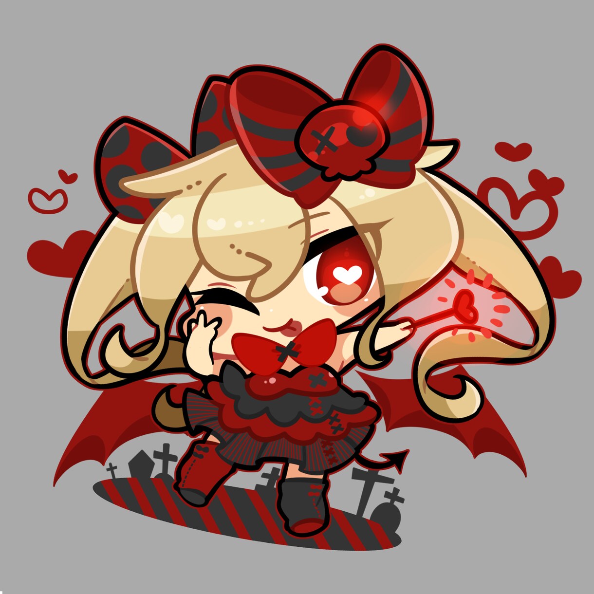 ハロウィン絵限定値引き/ミニキャラ制作します ハロウィンのお手伝いをします！ イメージ2
