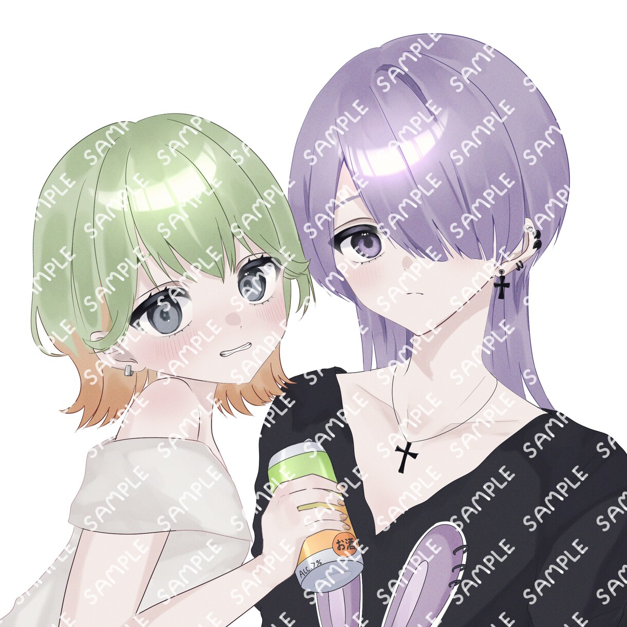 SNS用アイコン描きます 貴方だけの可愛いアイコン作成します！ イメージ9