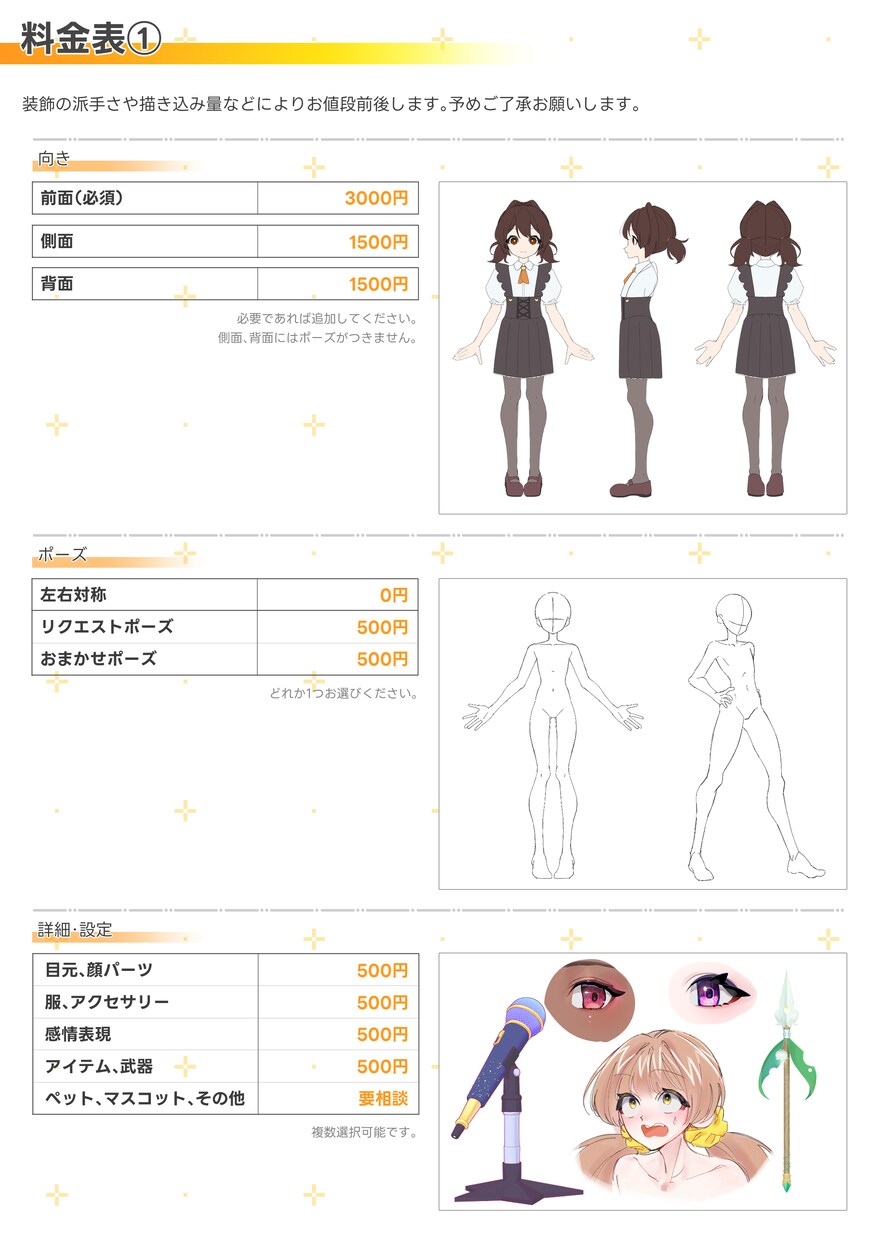 Kawaiiキャラクターデザインします 個性的でポップなスタイルのキャラクターデザイン イメージ3