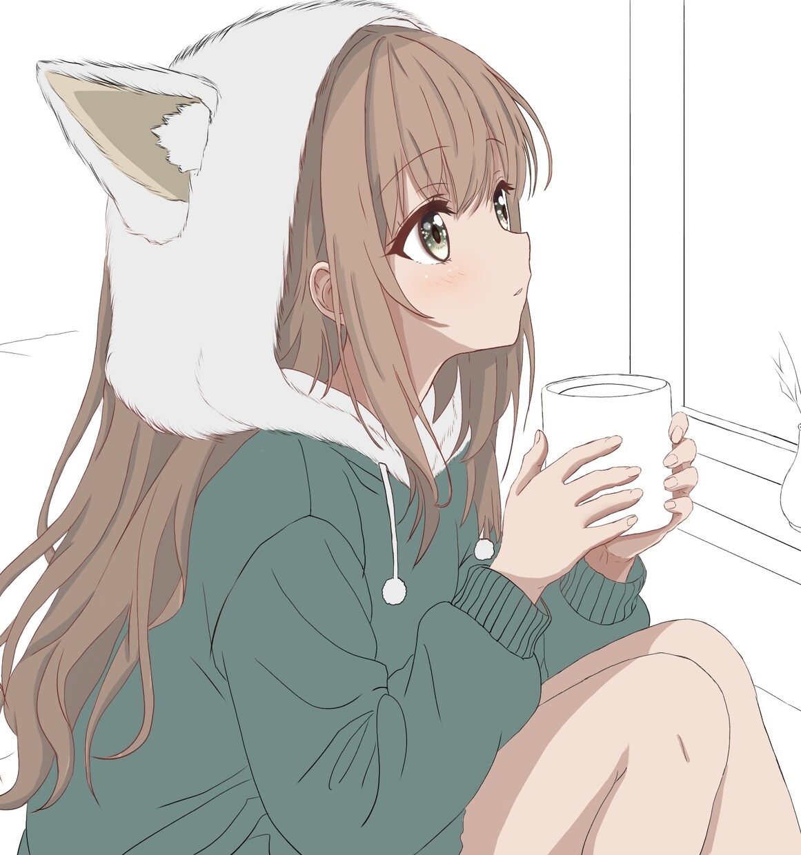 SNSアイコン向けのイラストを描きます 目の書き込み、可愛らしい女の子を得意としています✨ イメージ4