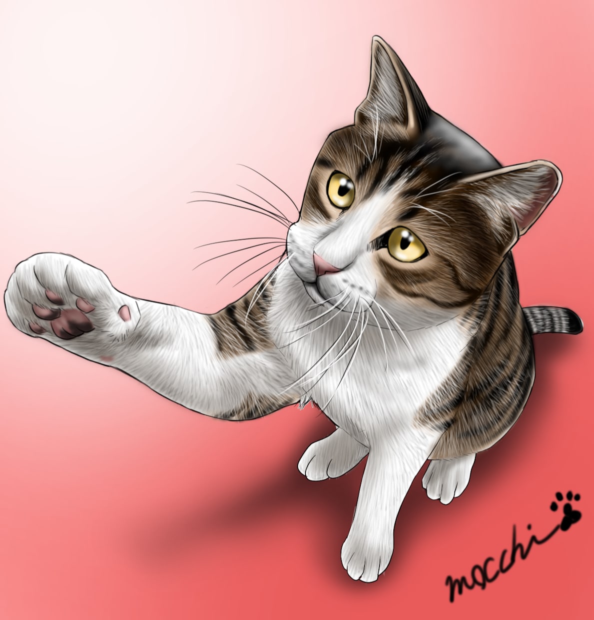猫ちゃんの似顔絵、デフォルメなど作成します 似顔絵、かわいいイラスト、キャライラスト、人物など描きます イメージ7