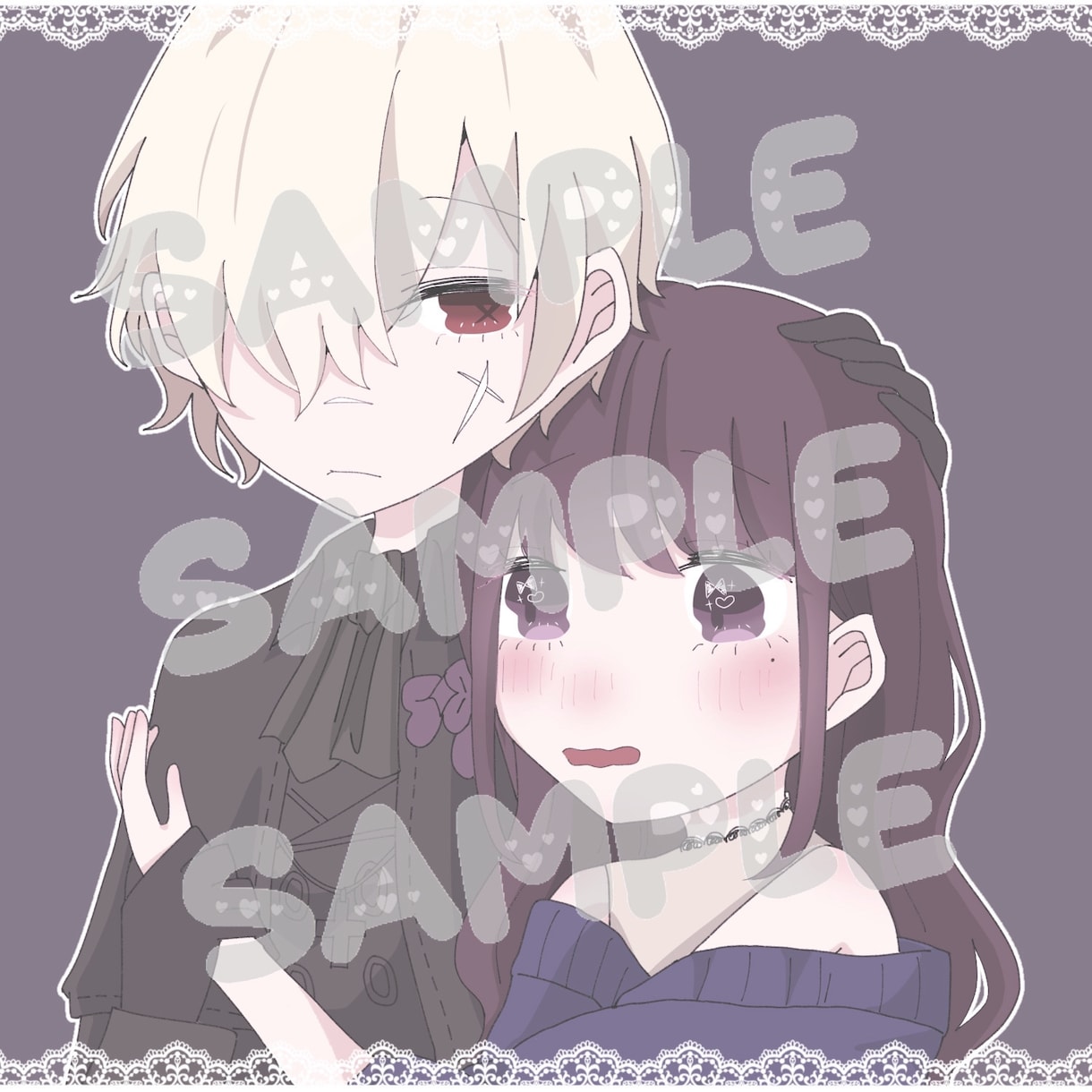 可愛いアイコン、夢絵お描き致します 一人一人のご希望に沿ってイラストお描きします！ イメージ2