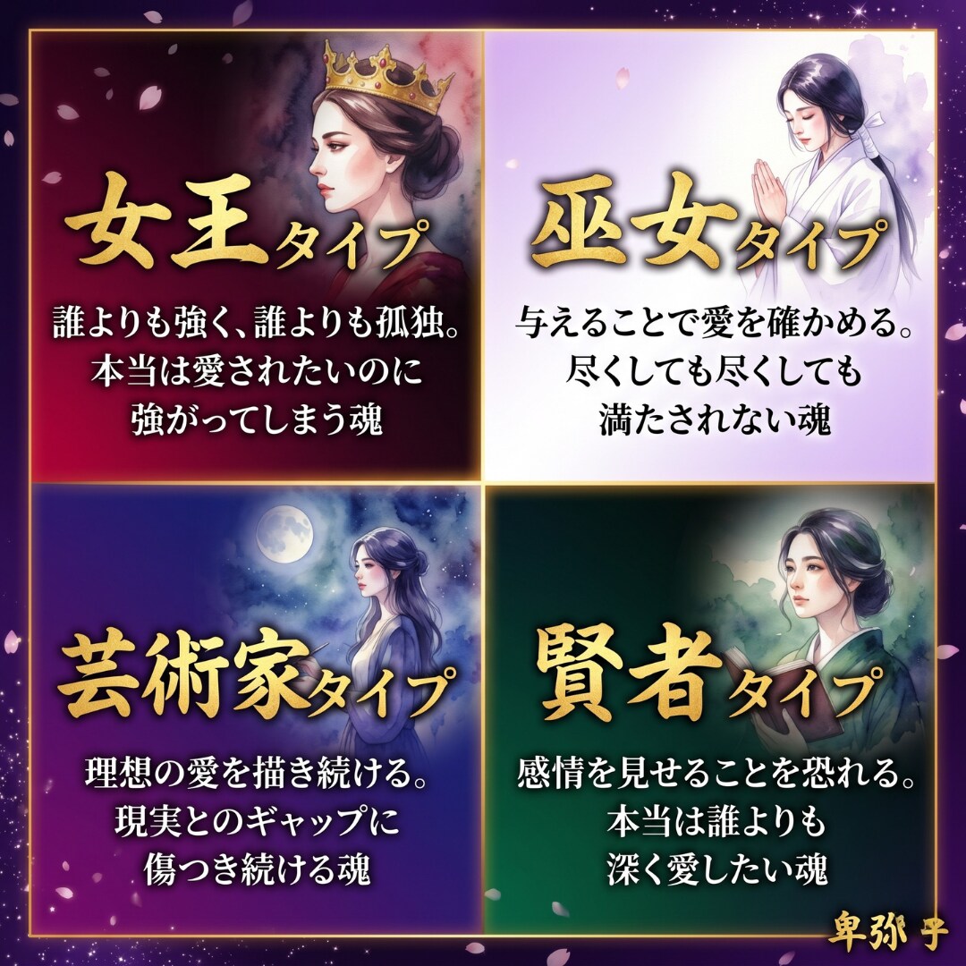 卑弥呼の霊視｜恋愛カルマ鑑定書を作成します 4占術×霊視で二人の縁を完全解剖します イメージ3