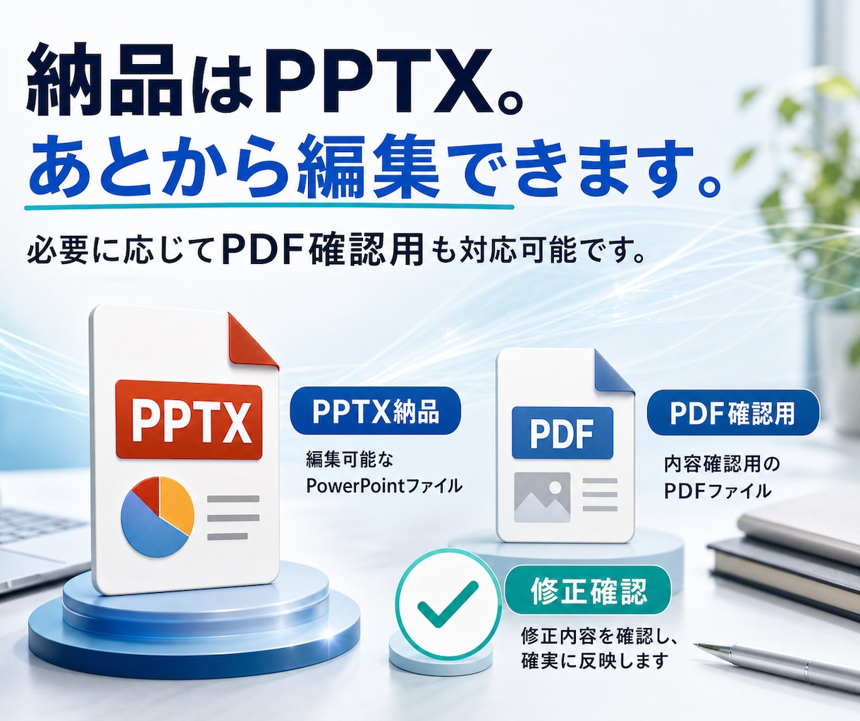 AI資料の画像を編集できるパワーポイントにします 文字修正・差し替えができる、仕事で使える資料へ イメージ8