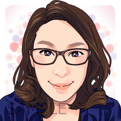 商用OK！デフォルメタッチの似顔絵イラスト描きます SNS/ブログアイコン/名刺などに。お気軽にご相談ください。 イメージ8