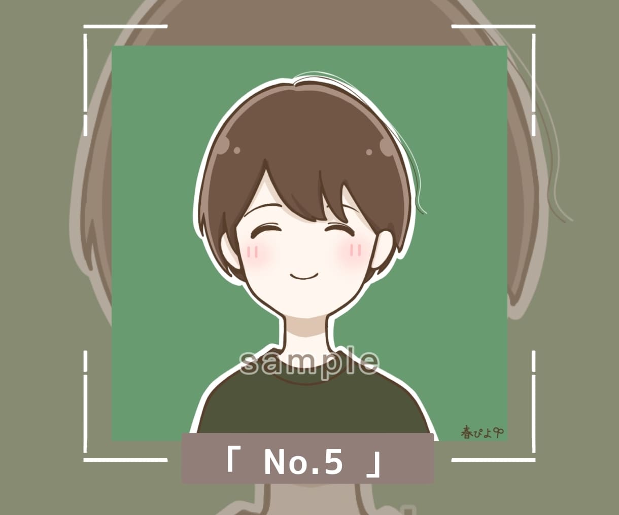完成済みのオリジナルアイコンを即お渡しいたします オーダー無しでOK！既にあるイラストからお選びいただくだけ！ イメージ6