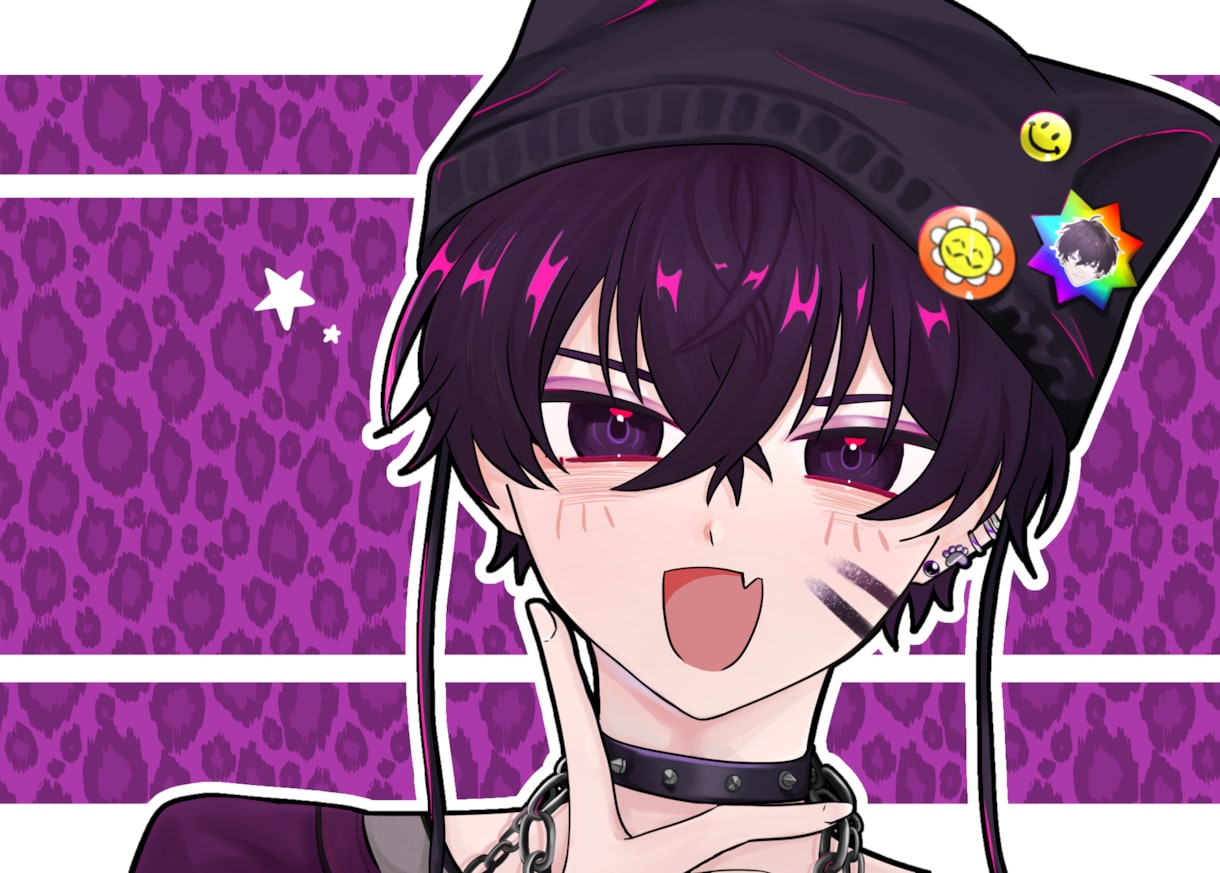 イラスト制作します SNSアイコン、サムネイルイラストや歌ってみたイラストなど イメージ4
