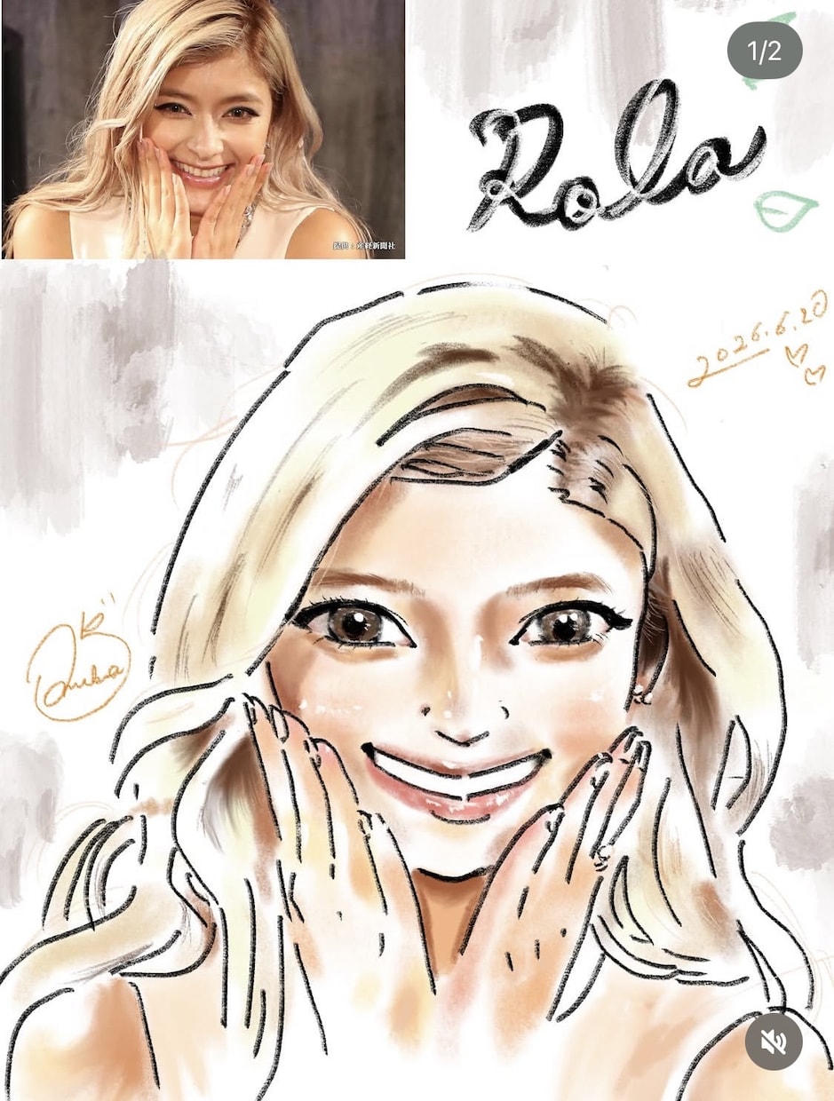 似顔絵描きます デフォルメ化、そのままでもOK。唯一無二の絵を描きます イメージ1