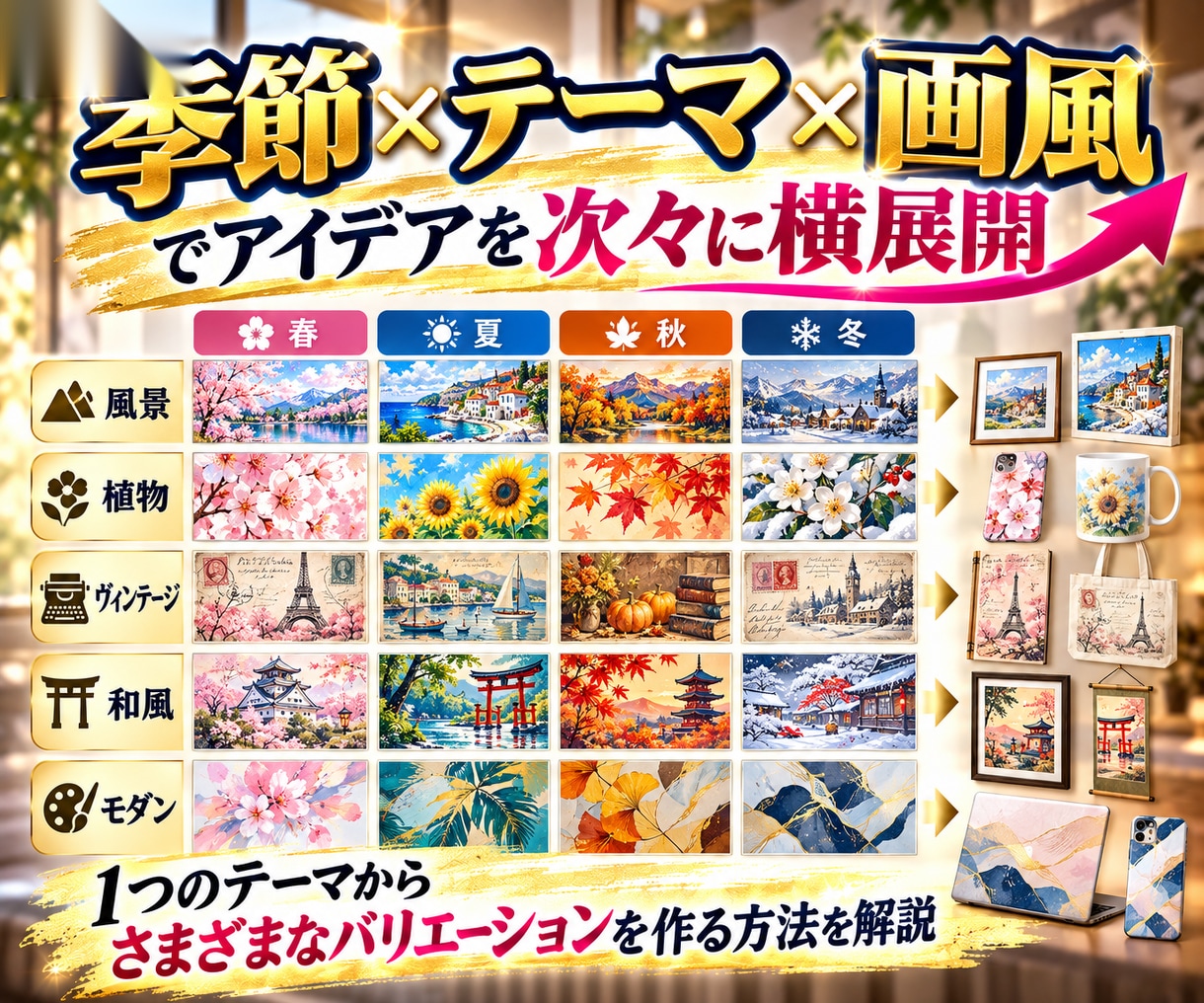 AIで海外デジタルアート副業を始められます 在庫・発送なし。AIで作る海外向けデジタル商品無在庫販売 イメージ7