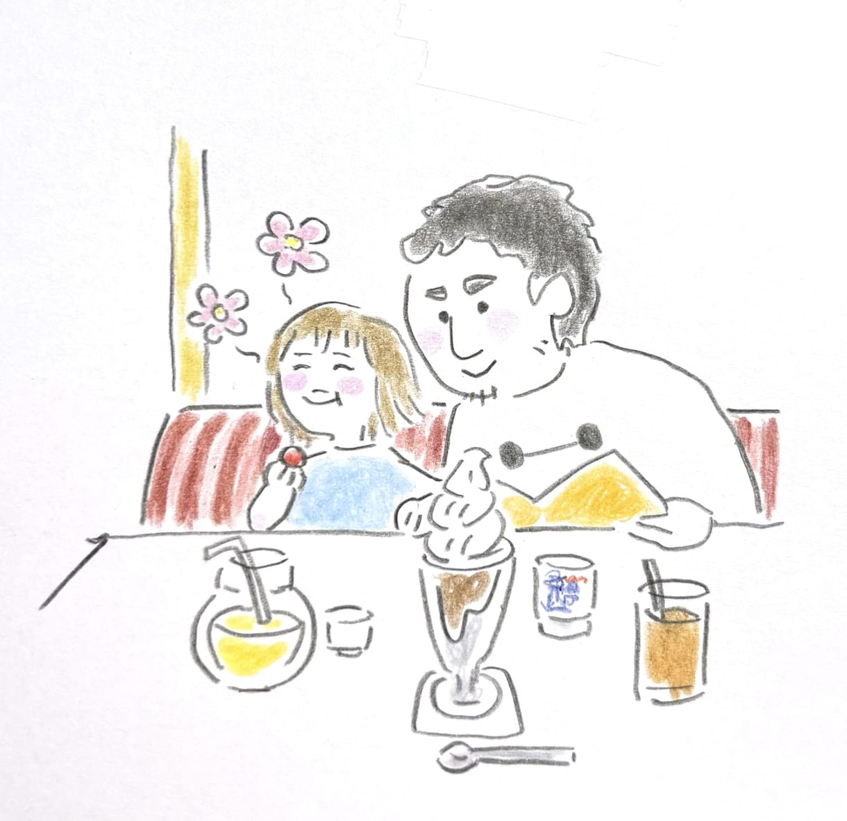 ほんわかしたイラストを描きます 味のある、ふわっと心がなごむイラスト イメージ3