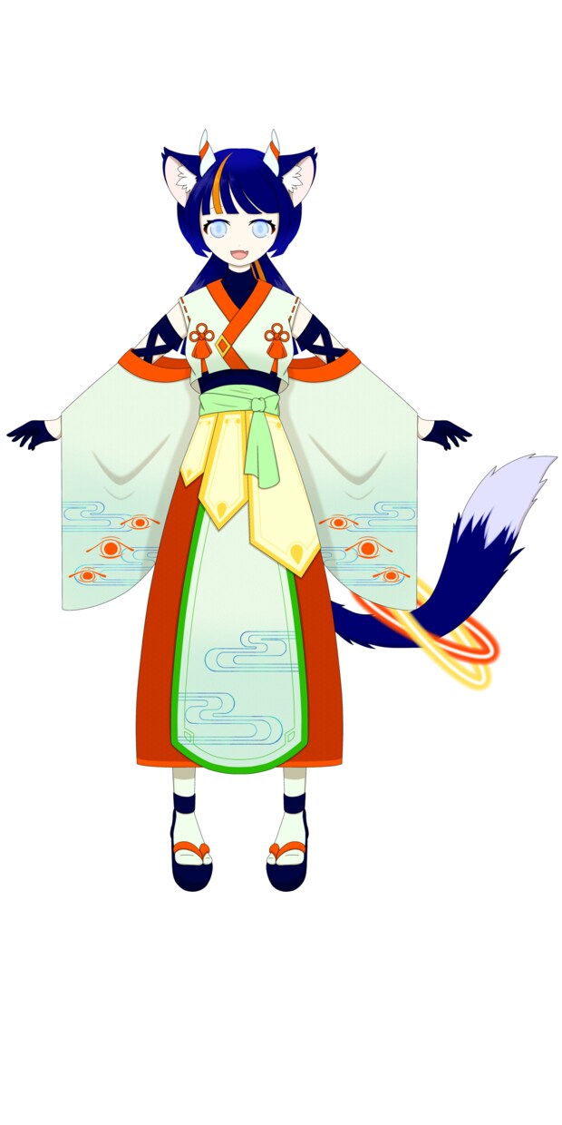 配信用立ち絵のキャラ作成承ります 配信用立ち絵(IRIAM対応) イメージ2