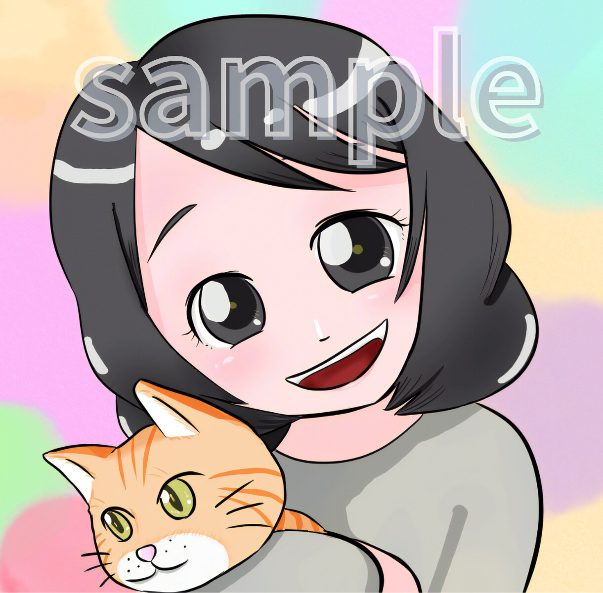 親しみやすくて癒やされるSNS用イラスト描きます 他にはないオリジナルさを求めるあなたに♡ イメージ3