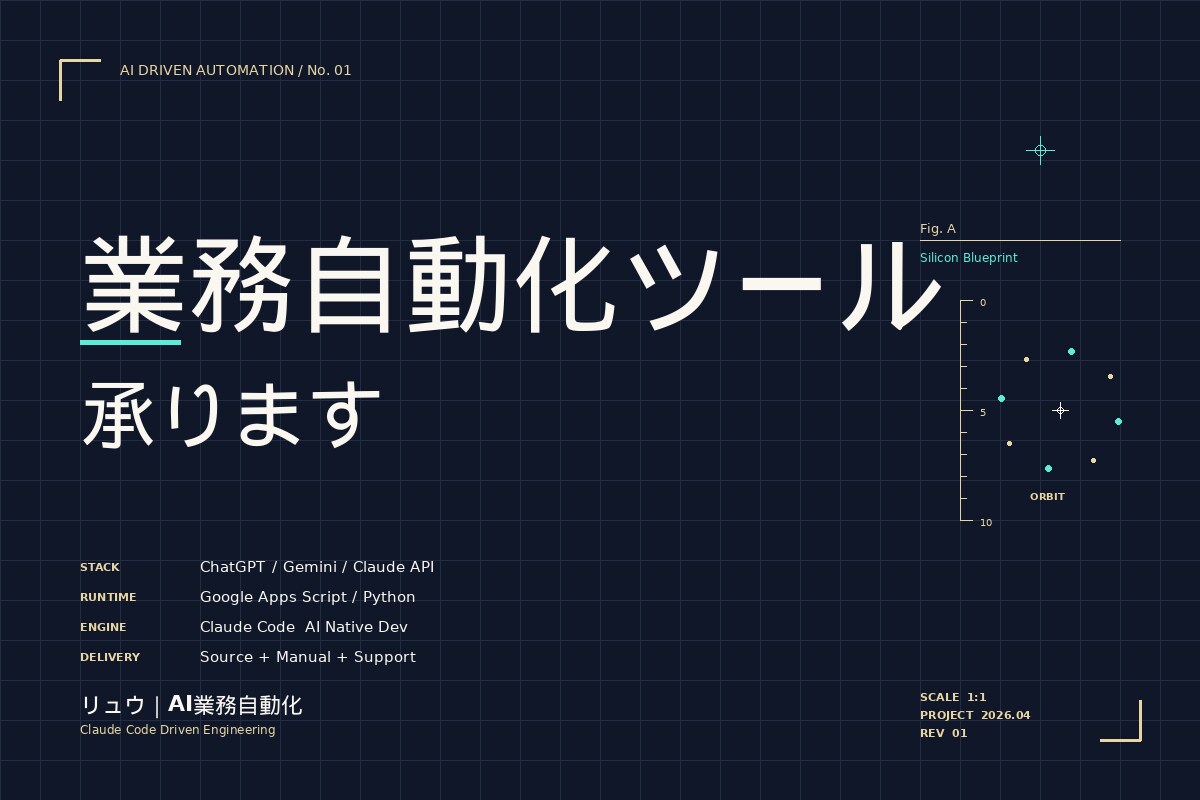 ChatGPTで業務自動化ツール作ります Claude Code駆使爆速開発｜GAS・Python対応 イメージ1