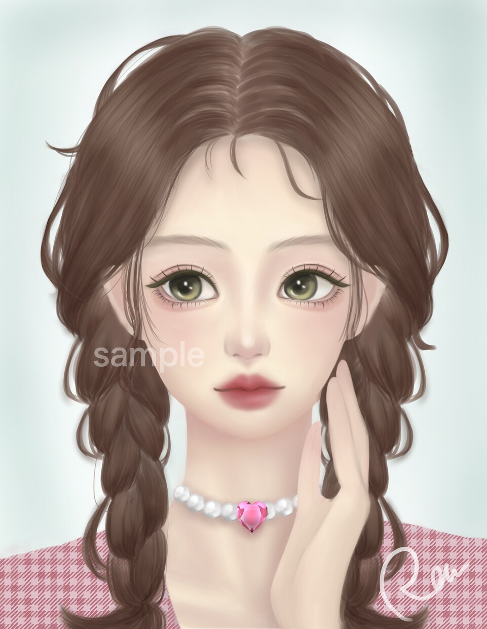 美しい目を惹くアイコンや似顔絵描きます 最短３日！オリジナルや二次創作、バストアップや全身どちらでも イメージ7