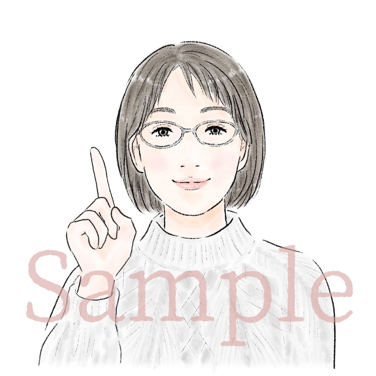 丁寧な手描きで、表情違いイラストを作成します SNSアイコン・ブログ・HP・動画・広告などに イメージ5