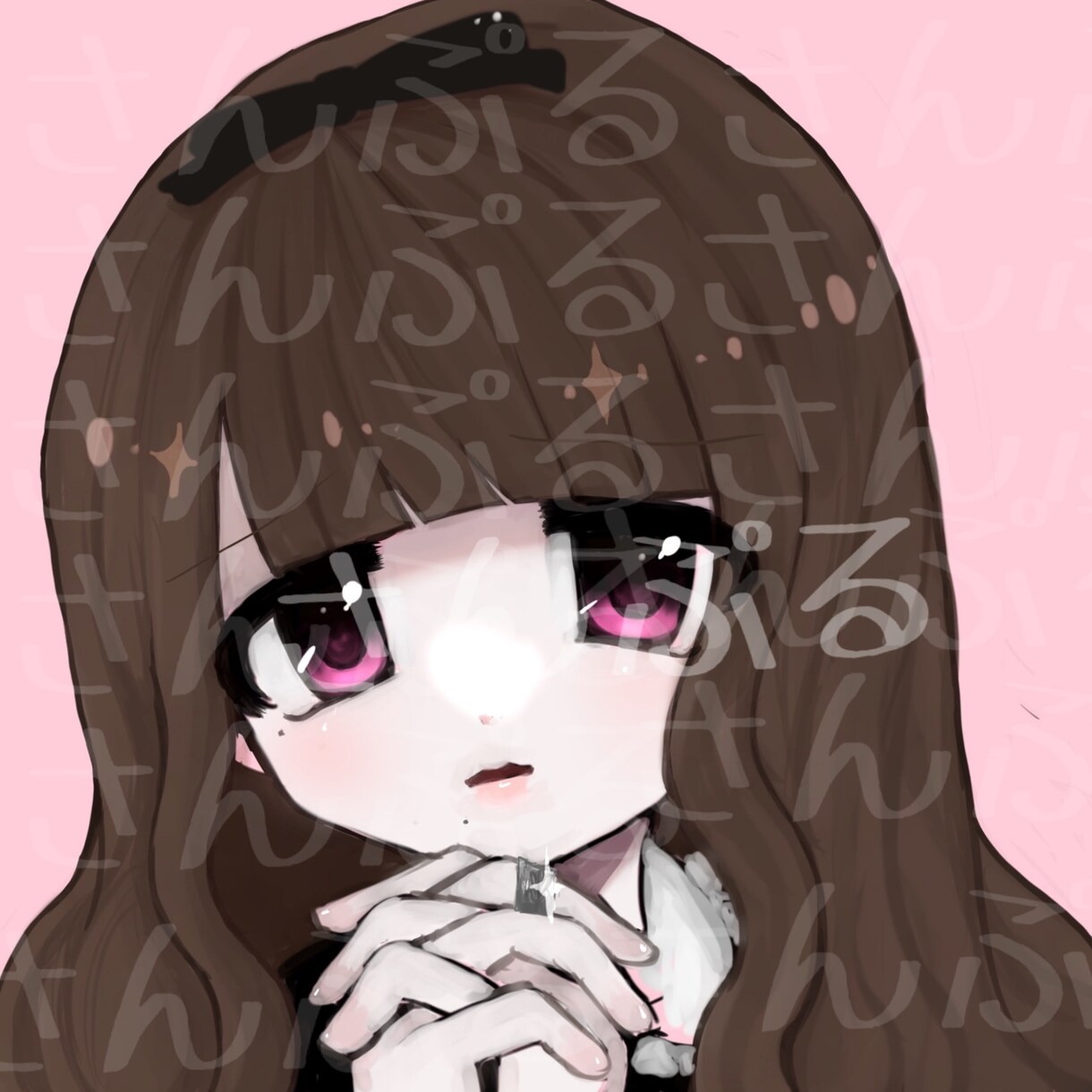 SNSアイコン1枚から承ります 人物、動物、かわいいも綺麗も描きます！ 厚塗りもアニメ塗りも イメージ1