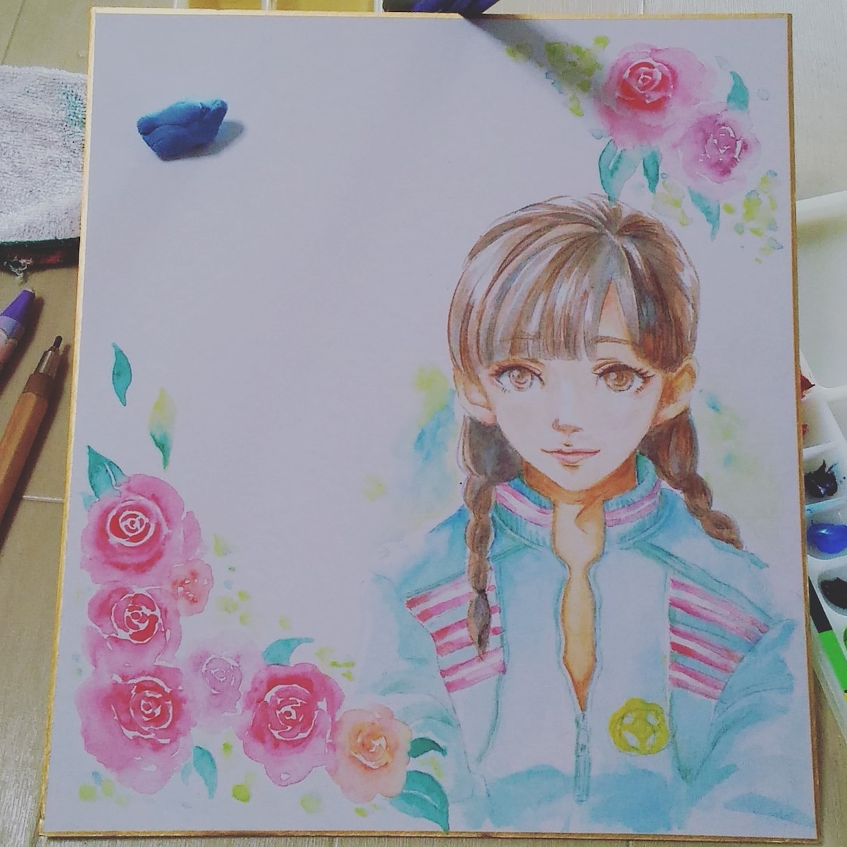 制服イラストお描きします 卒業や引退の記念に、既製品にはない思い出を込めて！ イメージ1