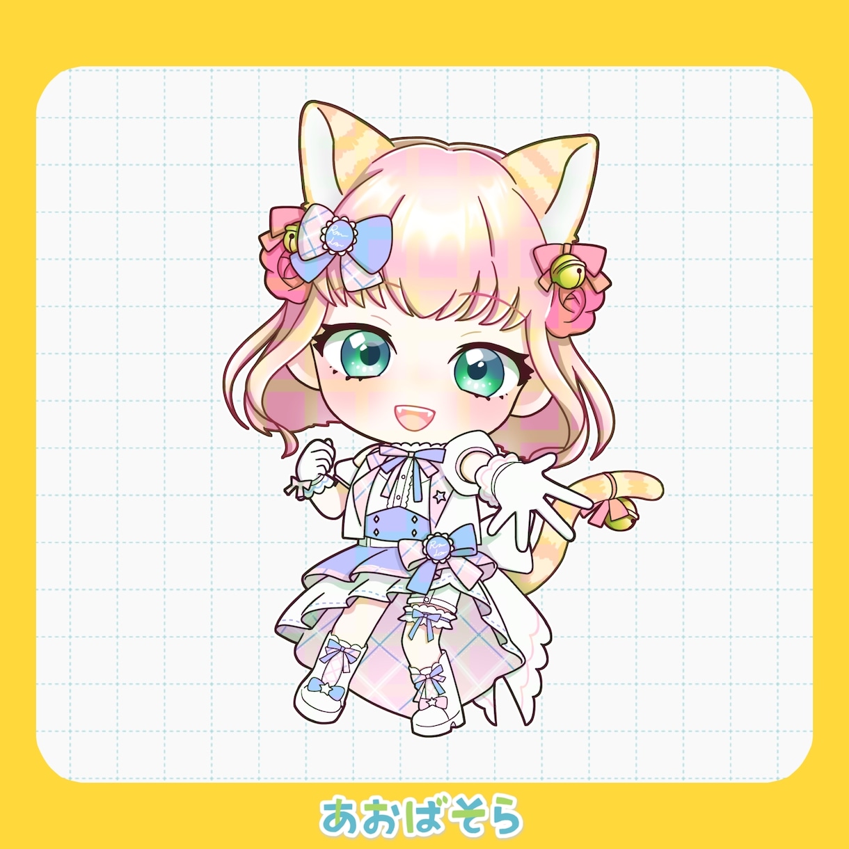 似顔絵可◎かわいく親しみやすいミニキャラを描きます キービジュアル・グッズ・アクキー・動画用・アイコンにおすすめ イメージ4