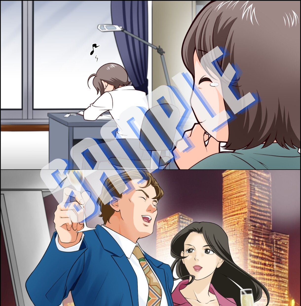 Youtube動画用マンガ、イラスト制作します １枚から作成できますので、まずはお気軽にご相談ください ^^ イメージ3