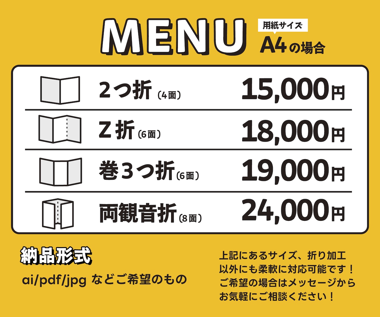顧客の心を掴む！訴求力あるパンフレットつくります 二つ折り、三つ折り、カタログ、冊子、広報誌などなんでもお任せ イメージ2