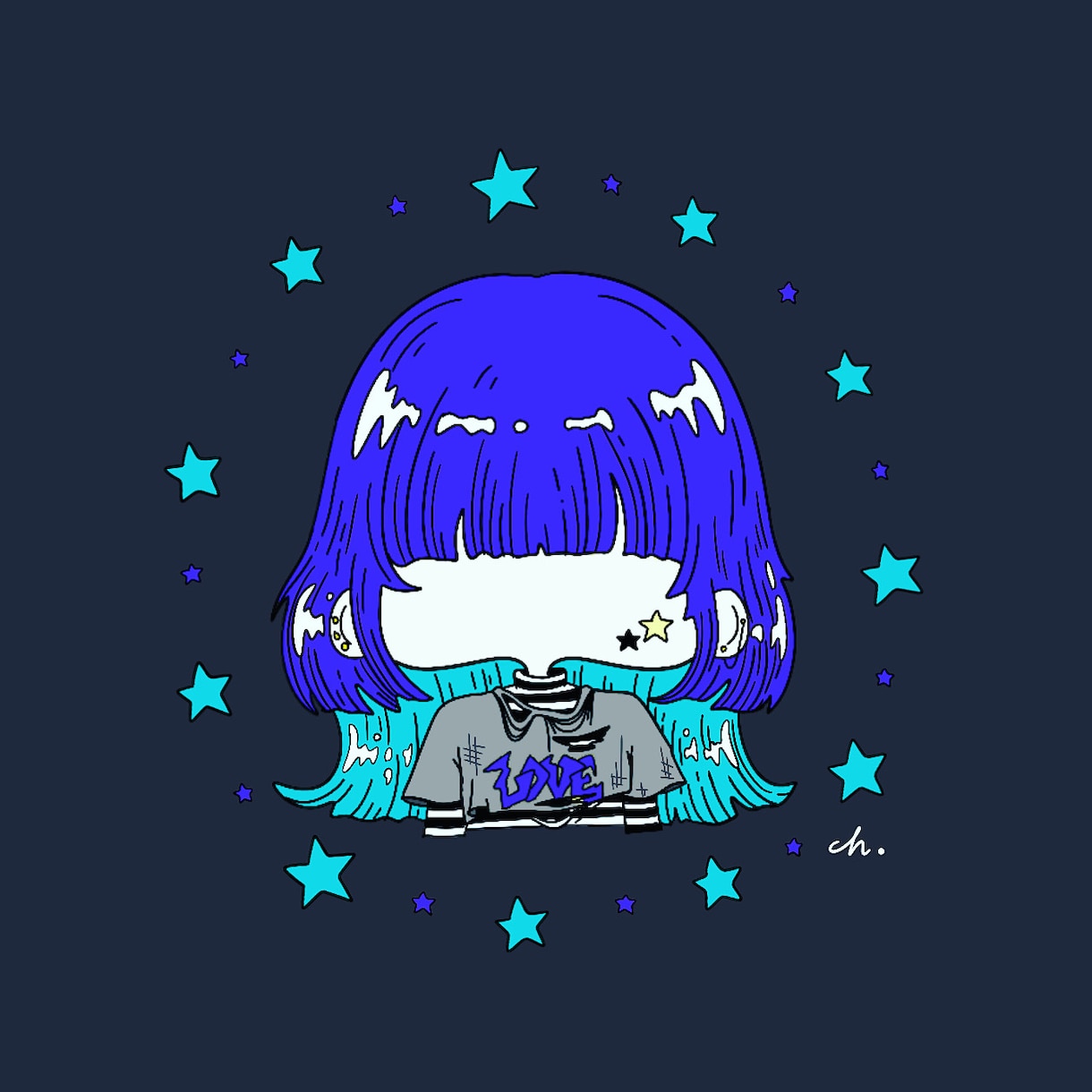 個性溢れるオリジナルキャラクターを作成します ぱっと目に入るあなただけのアイコンに！ イメージ1
