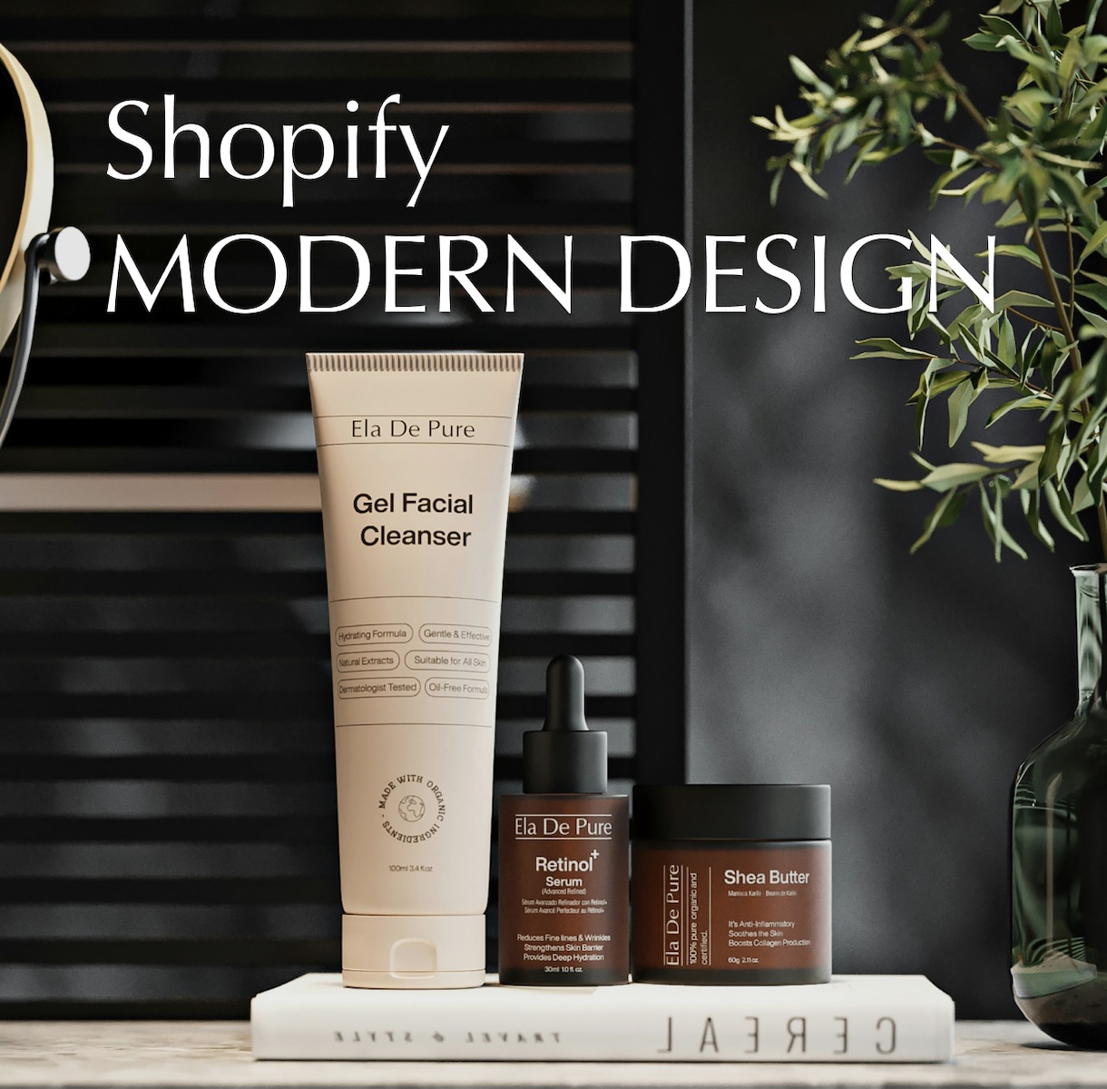 Shopifyでモダンなストアを構築します デザイン性と動線に優れたストアを構築します イメージ1