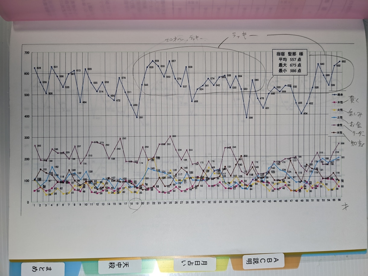 あなたの一生分の未来運命年表を作ります 歴史ある東洋占星術と40年の経験で生み出された秘伝の未来年表 イメージ5