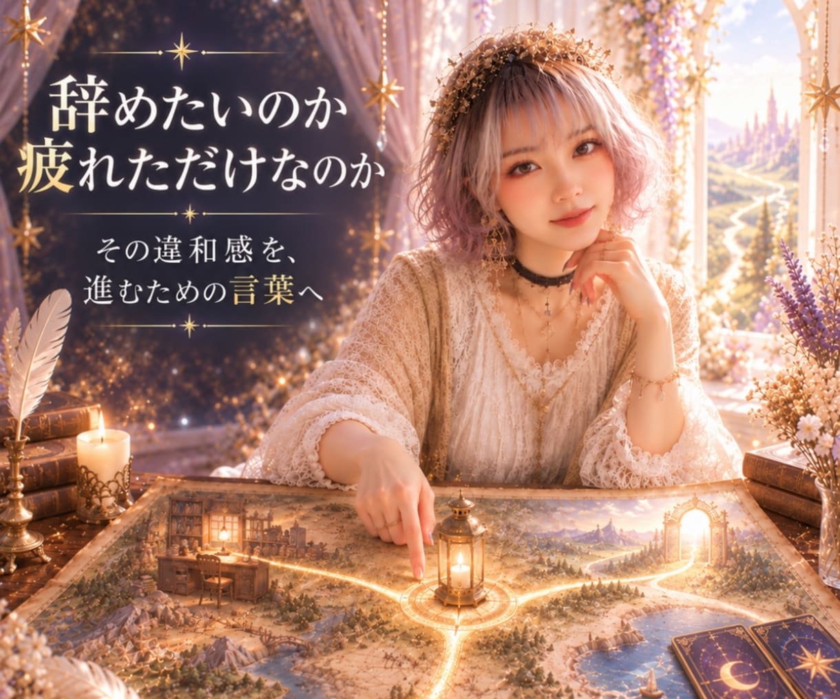 1分OK◆今の仕事の「何か合わない」を読み解きます ✦ 違和感の理由を紐解き、これからの働き方を照らします イメージ1