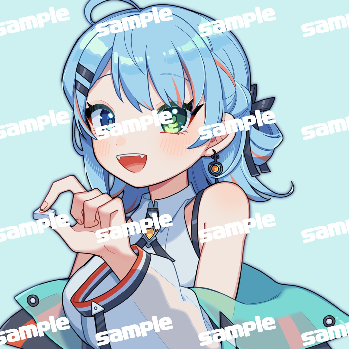 バストアップアイコン作成致します 頭〜バストアップまでのイラスト作成致します イメージ3