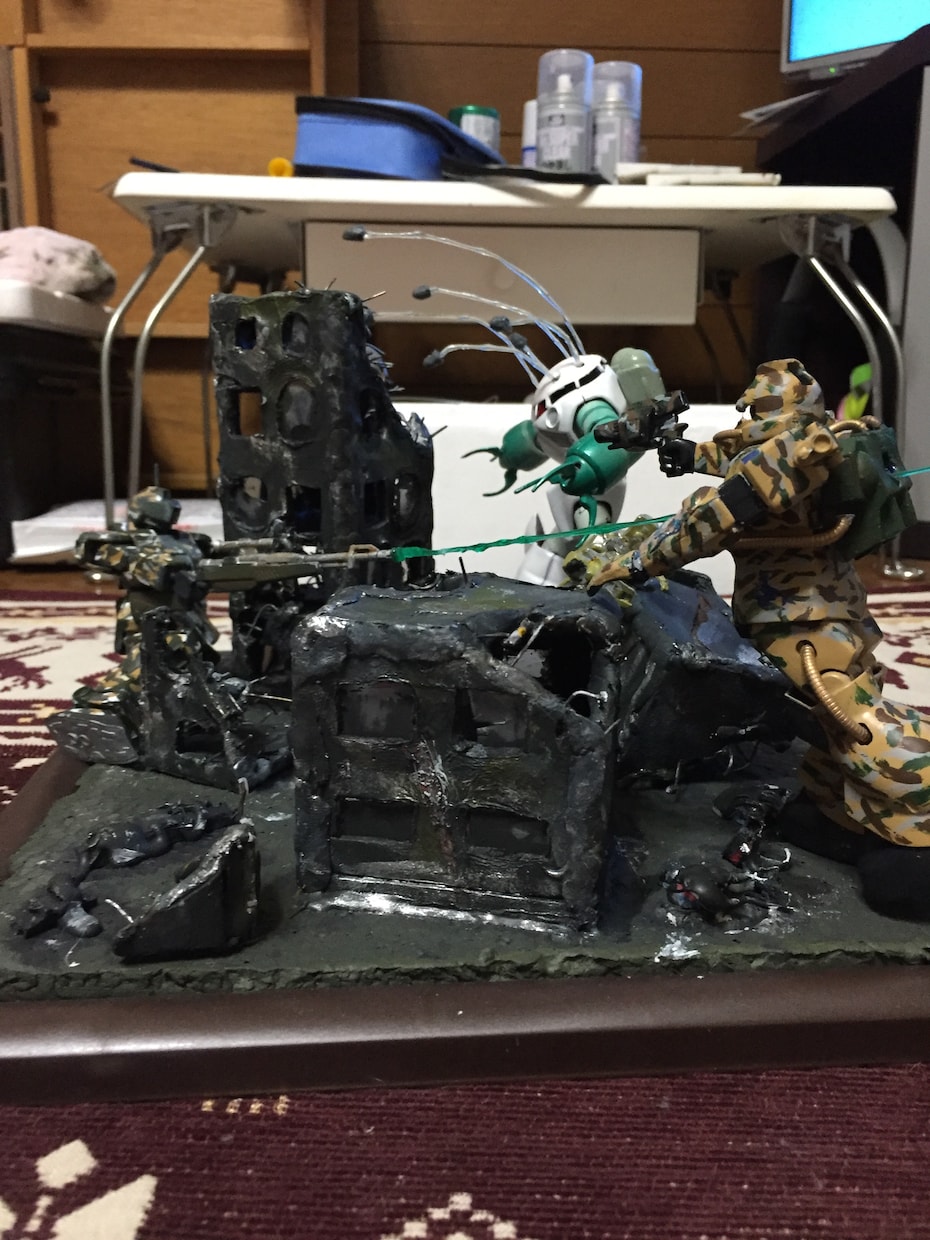 ガンプラジオラマ、代行作成します ガンプラに興味はあるが、自分ではなかなか作れないあなた イメージ1