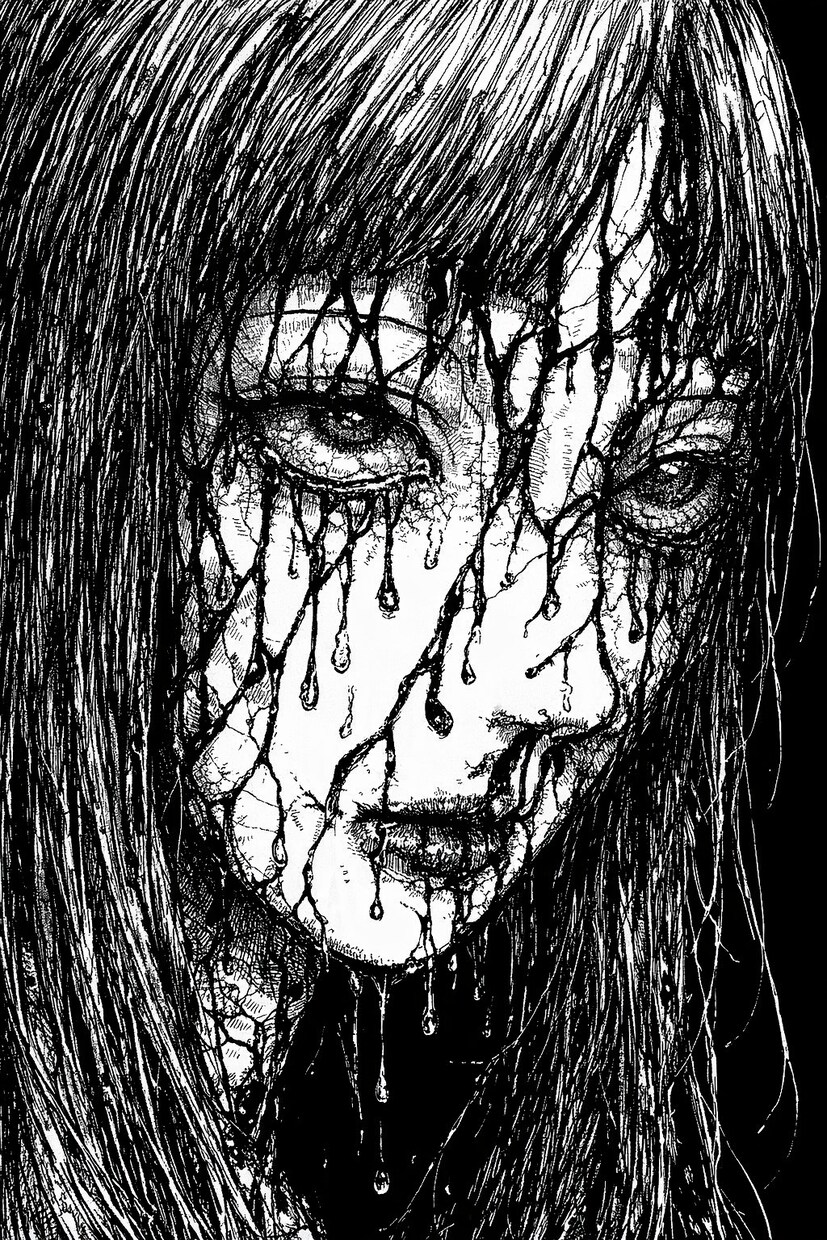 楽曲サムネやジャケットデザイン、1枚絵など描きます 世界観重視｜MV・PV・グッズ向けモノクロイラスト制作 イメージ1