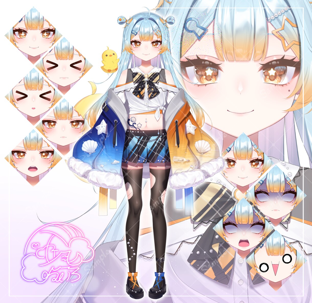 Vtuber向けLive2Dモデル制作いたします ＊キャラデザからモデリングまで可◎IRIAMやTRPGにも！ イメージ5