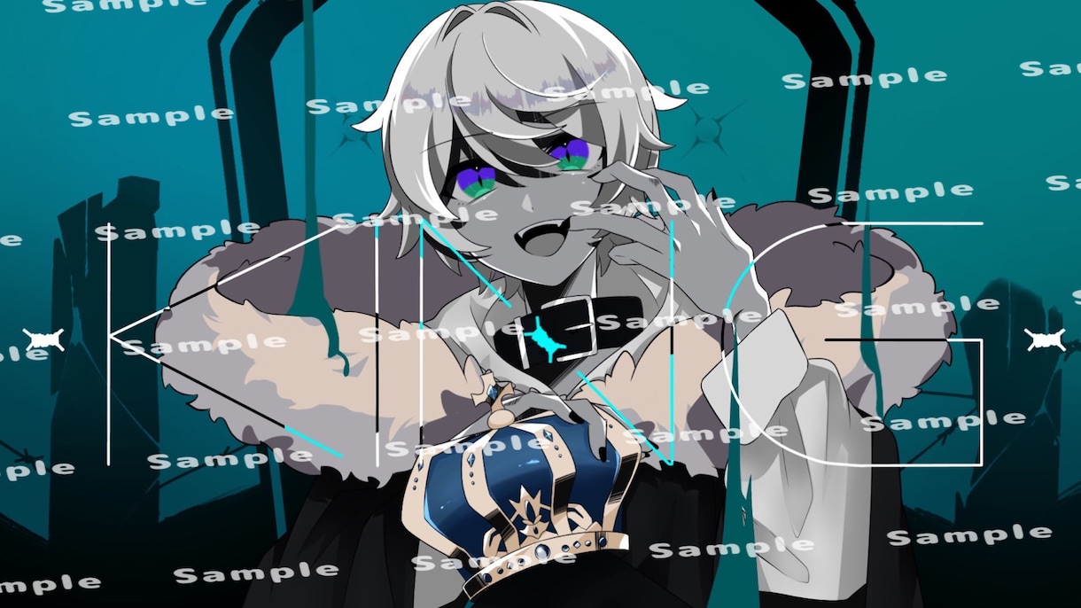 歌ってみた・オリジナル曲のMVイラスト描きます ネット活動者さん向け！貴方だけのオリジナルMVを！ イメージ3