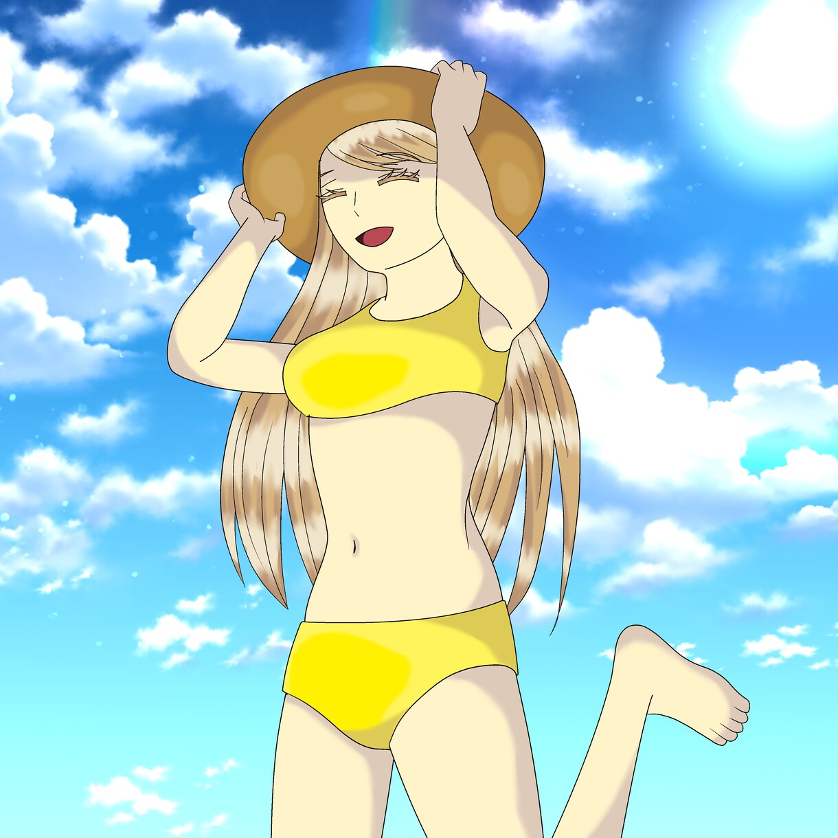 春夏秋冬♪アニメ風のかわいいイラスト3日納品します 食べ物、人物、動物、背景、などいろいろ描きます。 イメージ3