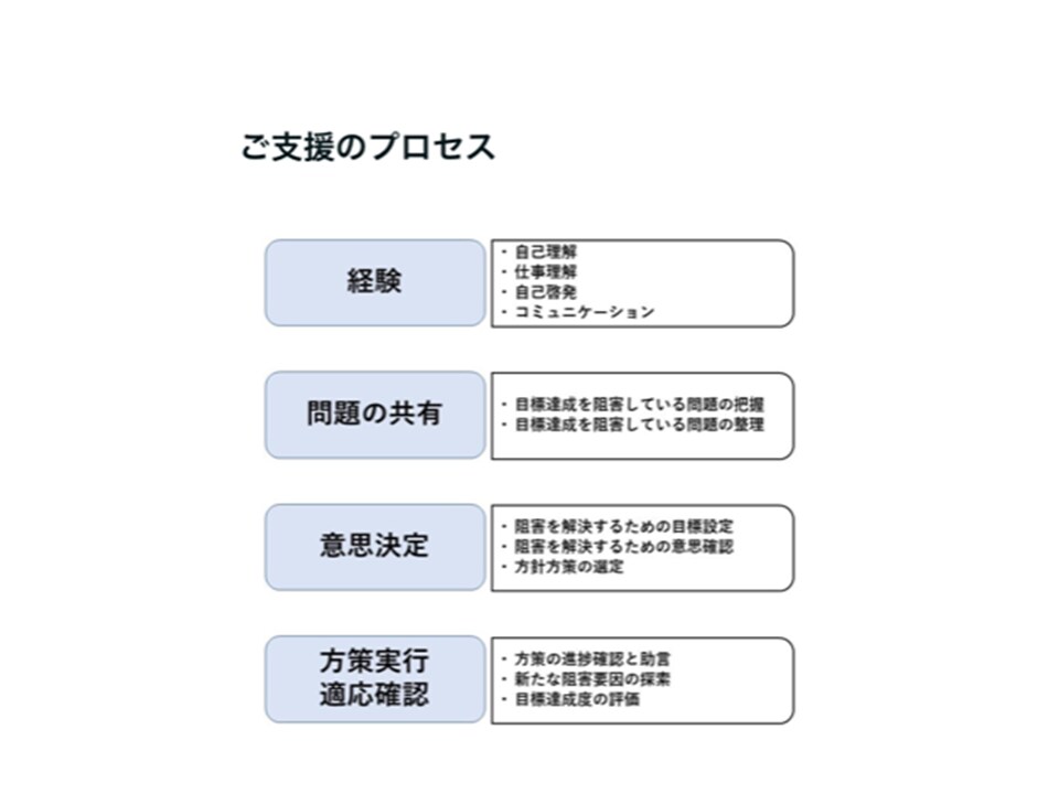 法人様向け＊採用・教育・育成・定着＊ご支援します 採用基準・新入社員教育・階層別教育・管理職研修・キャリア相談 イメージ4