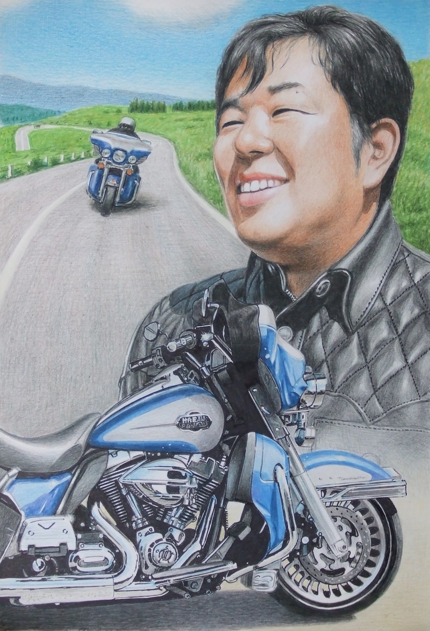 似顔絵・肖像画などをお手ごろな価格でお描きします 色鉛筆で描く細密画で、写真を元に生き生きと表現いたします。 イメージ8