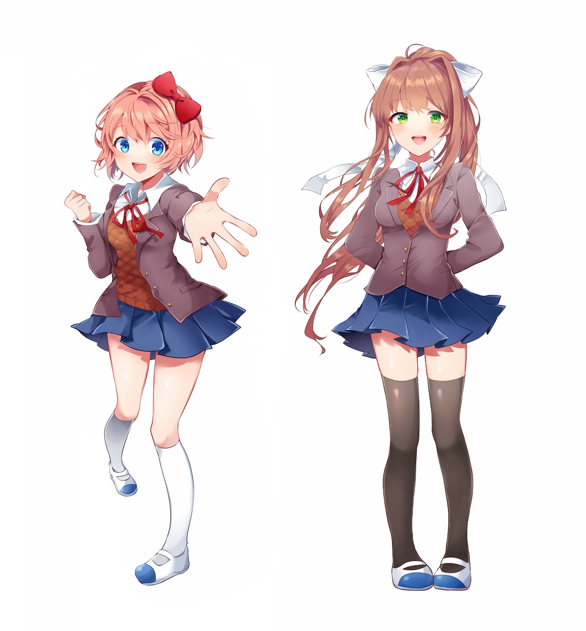 キャラクター立ち絵制作します ギャルゲ―・ノベルゲー・などに使用できる立ち絵 イメージ2