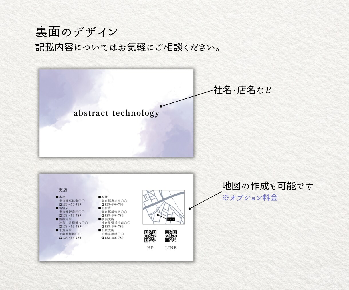 シンプルで印象に残る似顔絵入り名刺を制作します 【ビジネス向け】あなたらしい名刺デザインを イメージ6