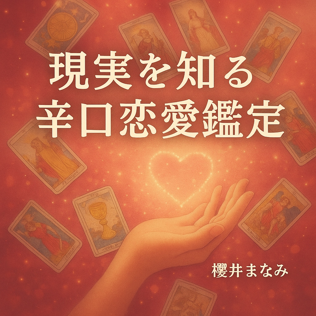 現実を知る辛口恋愛鑑定で見ます 優しさ不要の方へ。現実を正確に伝えます イメージ1