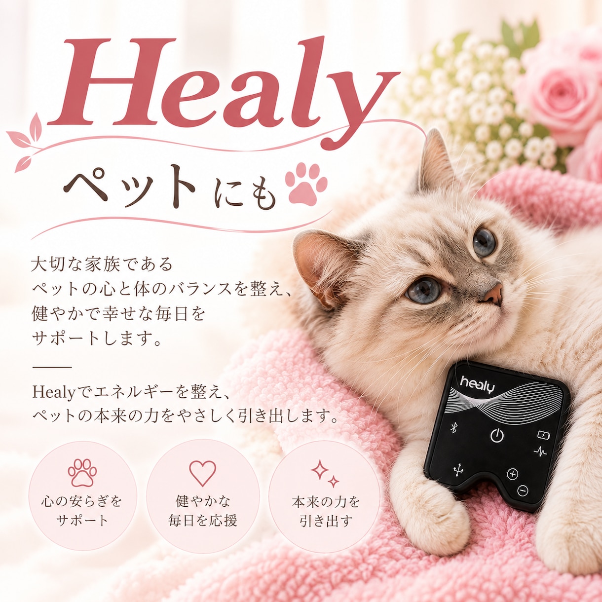 願望実現サポート★ヒーリーで軽やかに波動調整します 心と波動を整え、仕事★恋愛★人間関係★豊かさ★ご縁を引き寄せ イメージ2