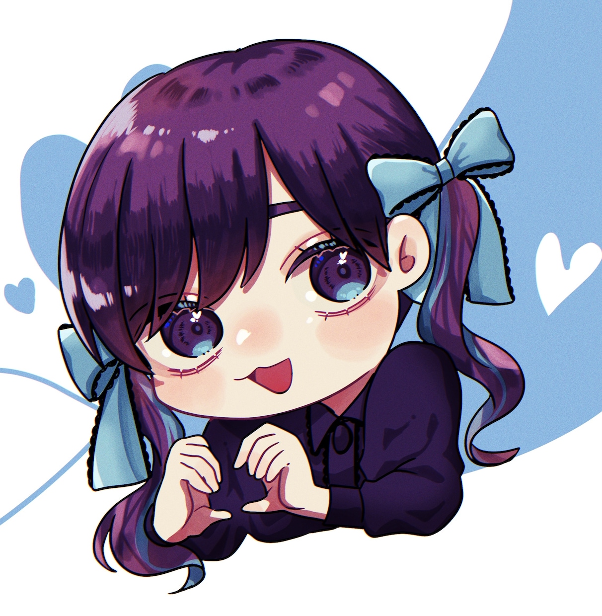 イラスト制作致します 【歌ってみたなどにも】彩度高めビビットな絵柄が得意です イメージ3