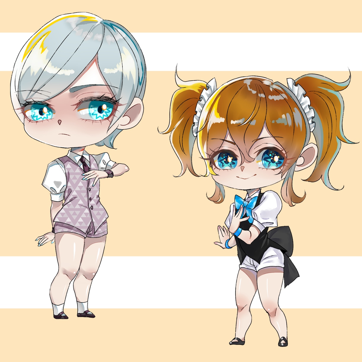 むにむにSDキャラ描きます あなたのキャラをむにっとデフォルメ！いろんな用途に使えます イメージ2